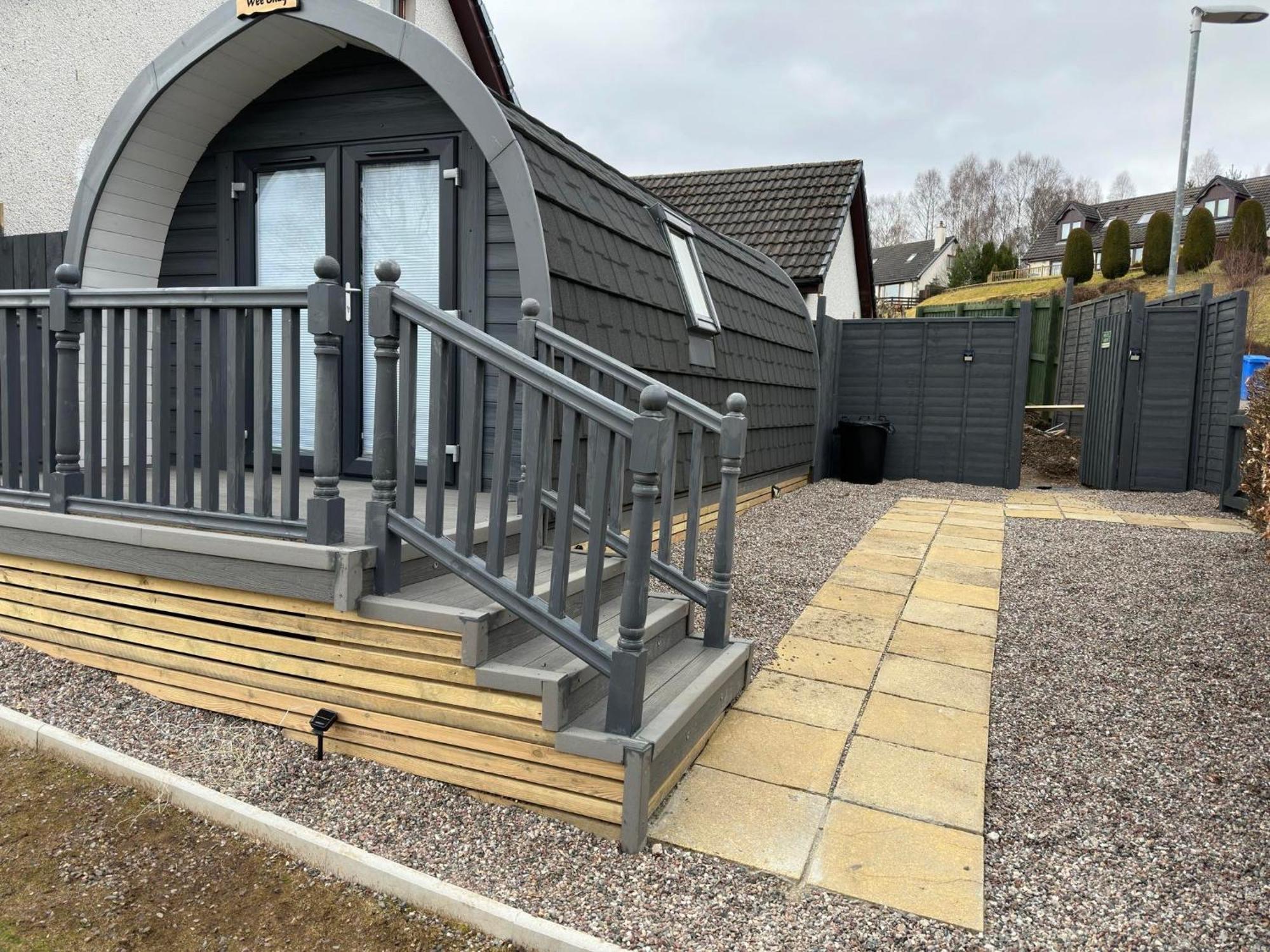 Bonny Wee Snug - Pod In Spean Bridge Leilighet Eksteriør bilde